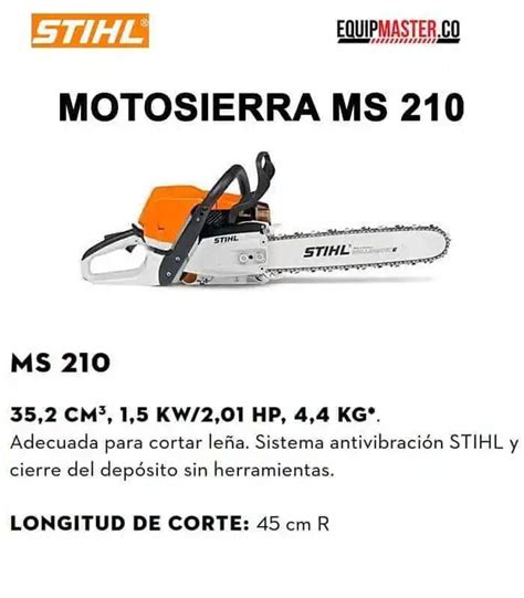 Motosierra Stihl Ms Croper