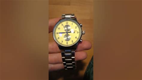Cafuer Herren Uhr Edelstahl - YouTube
