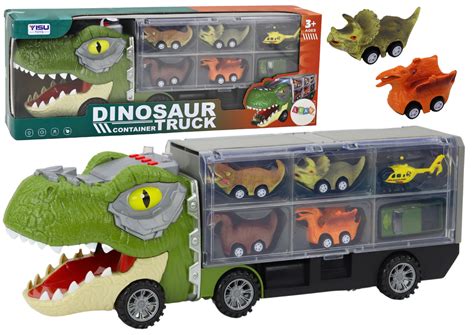 Dinosaurier Lkw Transportfedern St Ck Lichter Ger Usche Gr N