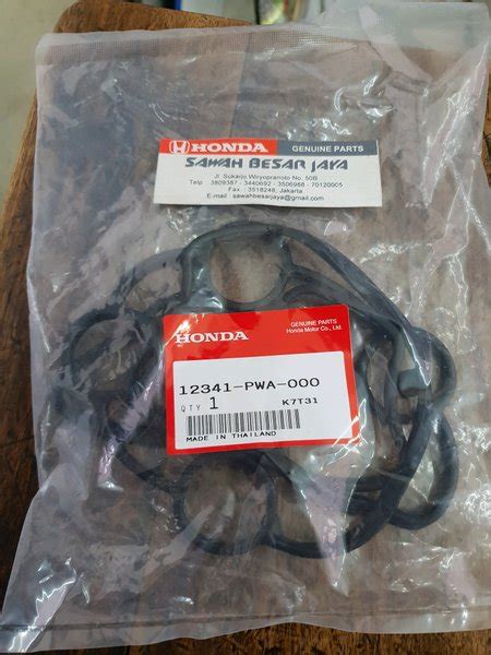 Jual Packing Head Cover Karet Seal Paking Deksel Tutup Klep Honda