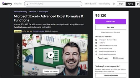 Best Online Excel Training Top Excel Courses Learn Now