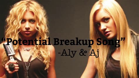 Aly AJ Potential Breakup Song Lyrics YouTube