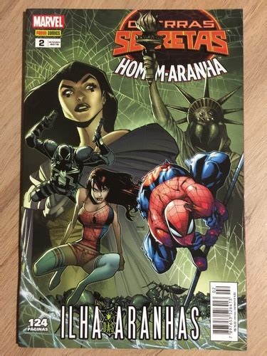 Hq Marvel Guerras Secretas Homem Aranha 2 Ilha Das Aranhas MercadoLivre