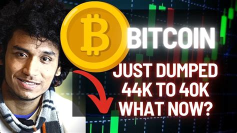 Bitcoin Dumped To 40k What S Next Move Bitcoin Price Prediction