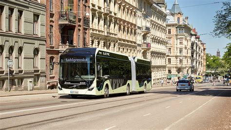 Volvo Receives Swedens Largest Ever Order For Electric Buses Volvo Bus