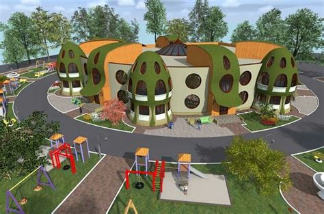 Детский сад | School building design, Kindergarten design, Education ...