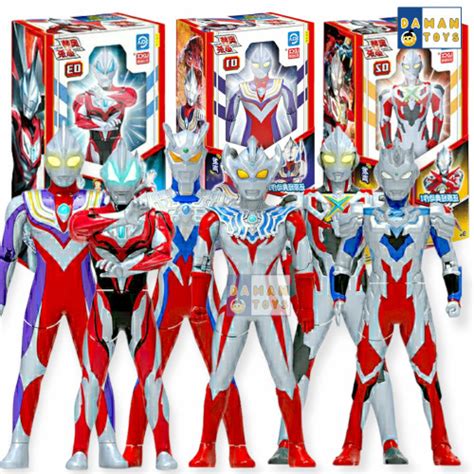 Promo Ultraman Ultraman Ultraman Figure Taiga Zero Geed Rosso Z Tiga