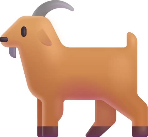 Goat Emoji Download For Free Iconduck