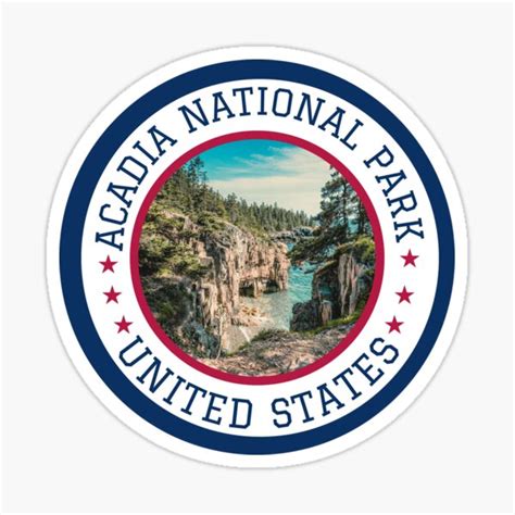 Acadia National Park Sticker For Sale By Devsams Redbubble