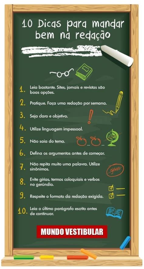 Dicas para fazer uma boa Redação