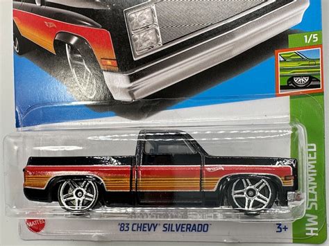 Hot Wheels 83 Chevy Silverado Etsy