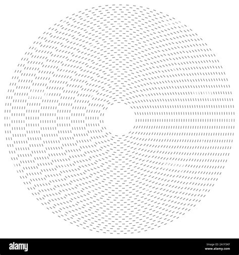 Las L Neas Discontinuas C Rculos Conc Ntricos Radiales El Peri Dico