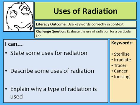 Uses Of Radiation Complete Lesson And Plan Teaching Resources