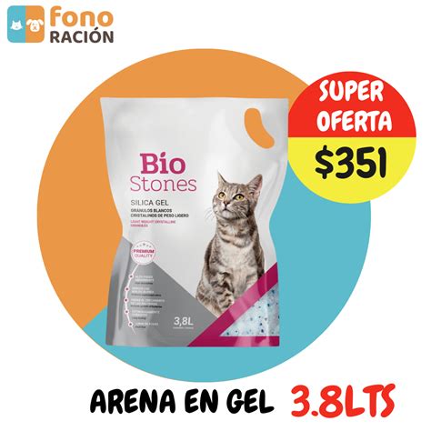 Arena ( Gel ) Bio stone 3.8 Lts - Fonoración