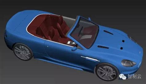 【汽车轿车】aston Martin Dbs Volante跑车三维建模图纸 3ds Max设计 汽车 3ds Max 仿真秀干货文章