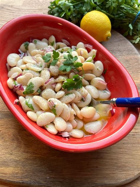 Italian Butter Bean Salad End Of The Fork