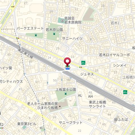 東京都板橋区上板橋3－23－7 の地図 Mapfan