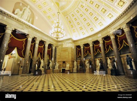 National Statuary Hall Chamber United States Capitol Sculptures Of