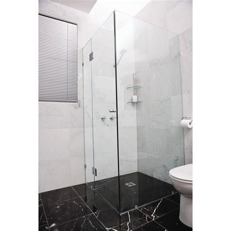 Highgrove 10 X 2000 X 865mm Frameless Glass Shower Door Kit I N 4890229