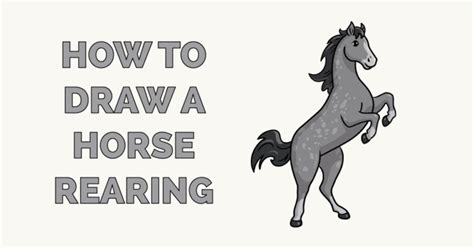 Learn To Draw A Horse Rearing This Step By Step Tutorial Makes It Easy