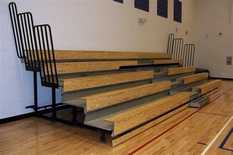Gymnasium Bleachers Indoor Bleachers Aalco Manufacturing
