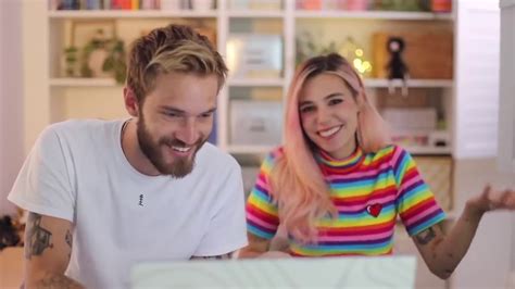 Pewdiepie And Marzia Compilation 1 Youtube