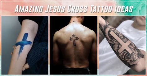 60 Inspiring Jesus Christ Cross Tattoos To Give You Strength Meanings