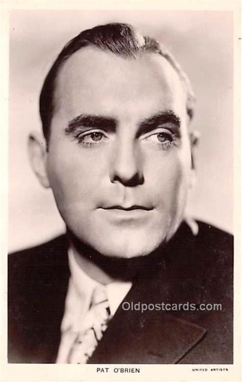 Pat O Brien Movie Star Actor Actress Film Star Unused Topics