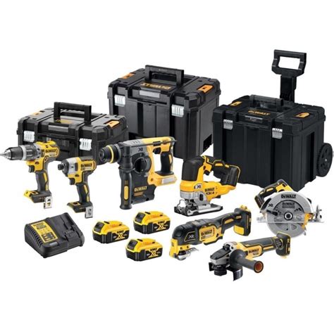 DeWALT DCK755P3T 7-teilig Kombi-Set XR 18V 3 x 5,0 Ah Li-Ion im ...