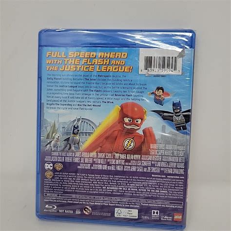 Lego Dc Super Heroes The Flash Blu Ray Dvd New Ebay