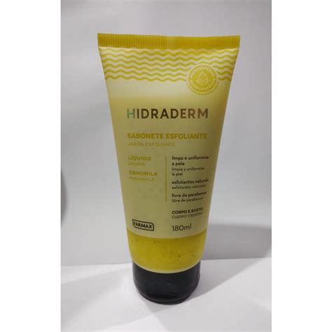 Sabonete Liquido Camomila Esfoliante Hidraderm Farmax Ml Corporal