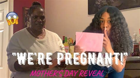 Prank Were Pregnant Telling My Mom And Brother Reaction Youtube