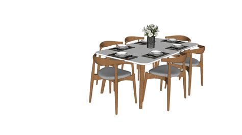 Dining Table 3d Warehouse