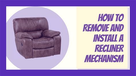 How To Repair Your Power Recliner Replacing A Power Recliner Mechanism