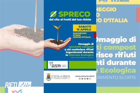 Sabato Aprile Torna La Giornata Ecologica In Omaggio Sacchetti Di