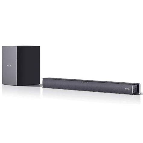 Sharp Ht Sbw Slim Subwoofer Sound Bar Black Techinn