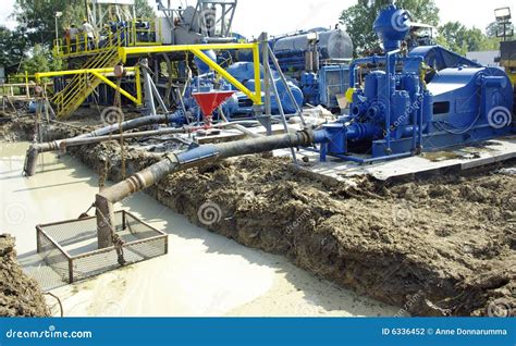 Oil Drilling Mud Pumps Stock Photography Image 6336452