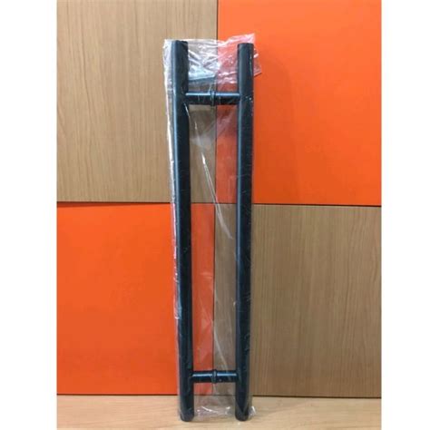 Jual PULL HANDLE DEKKSON DELUXE PH DL802 32X600X400 Matt Black AS 40Cm