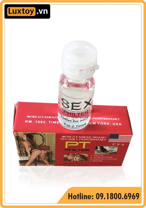 Sex Philter Mỹ 5ml Thuốc Kích Dục Dạng Nước Uống Là Nứng
