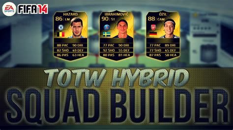 4 MILLION TOTW HYBRID SQUAD BUILDER W IF IBRAHIMOVIC AND IF OZIL