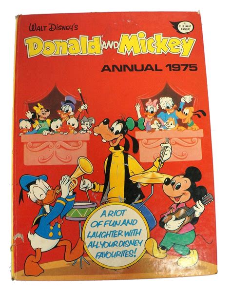 Walt Disney S Donald And Mickey Annual Amazon Co Uk Fleetway