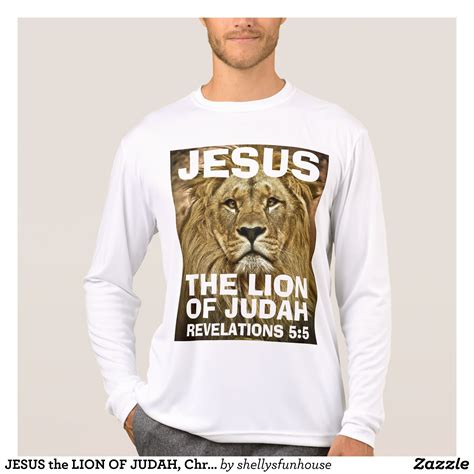 JESUS The LION OF JUDAH Christian T Shirts Heavyweight Pre Shrunk