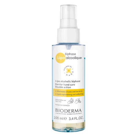 BIODERMA Biphase Lipo Alcoolique Dezinfectant 100 Ml Farmacia Morpheus