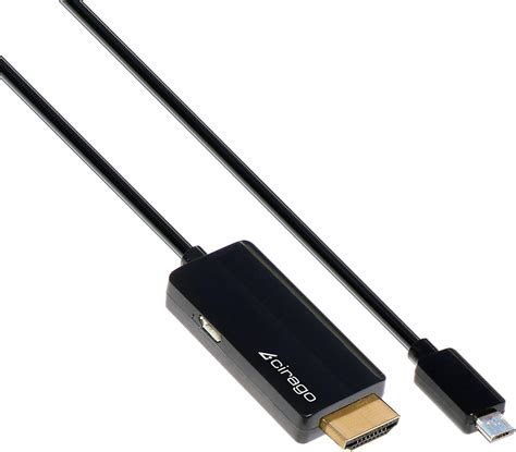 Cirago Micro Usb Slimport To Hdmi Display Adapter 6 Feet Cslimhdm6blk Electronics