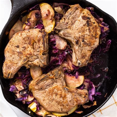 Pork Chops With Cabbage And Apples Wyse Guide