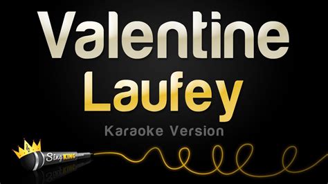 Laufey Valentine Karaoke Version Youtube