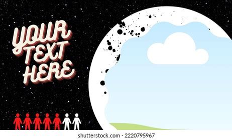 Stars Universe Galaxy Zoom Virtual Background Stock Illustration ...