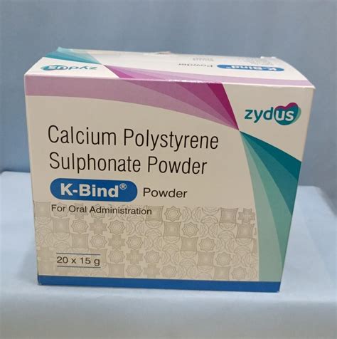 K Bind Calcium Polystyrene Sulfonate Powder At Rs 120 Pack