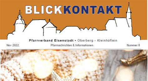 Blickkontakt Nr 8 Nov 2022