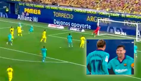 Video Gol De Antoine Griezmann Barcelona Vs Villarreal En Vivo En Laliga Por El 3 1 Deportes